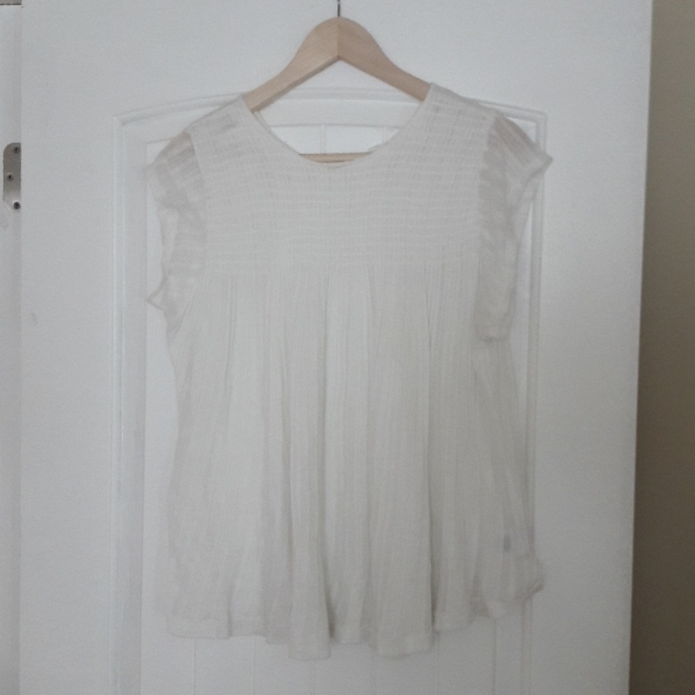 White anthro shirt